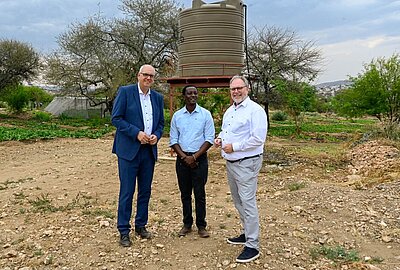 Finanzierung einer Solarpumpe für die Okukuna-Farm in Windhoek